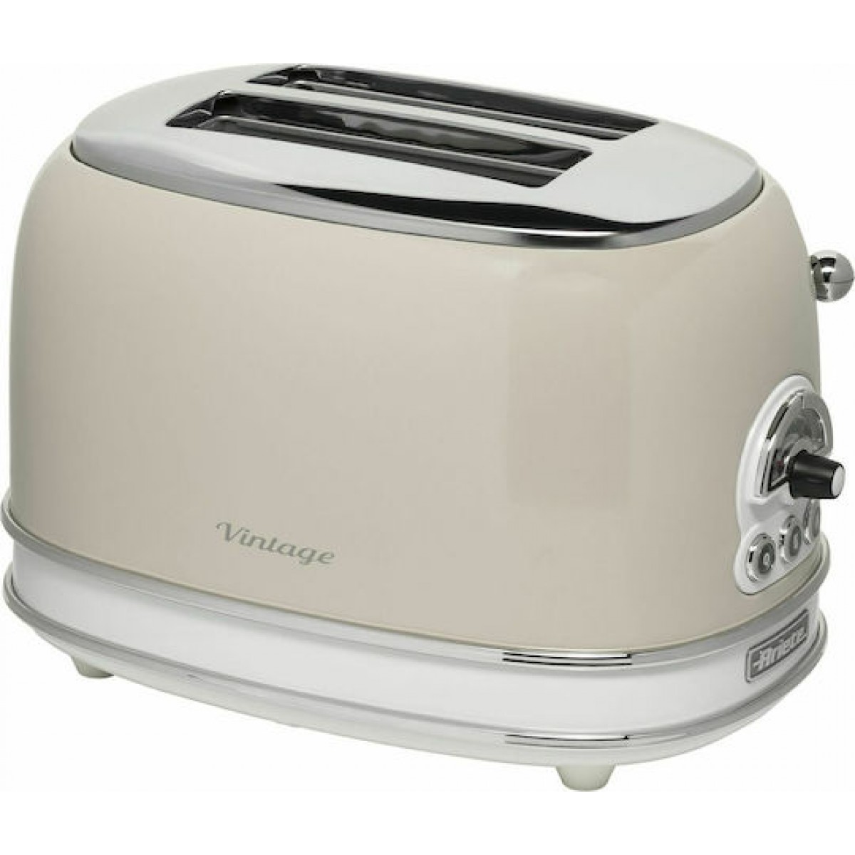 Ariete Vintage 0155/03 Φρυγανιέρα 2 Θέσεων 810W Μπεζ Ariete Vintage 0155/03 Φρυγανιέρα 2 Θέσεων 810W Μπεζ