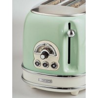 Ariete Vintage 0155/04 Φρυγανιέρα 2 Θέσεων 810W Πράσινη Ariete Vintage 0155/04 Φρυγανιέρα 2 Θέσεων 810W Πράσινη