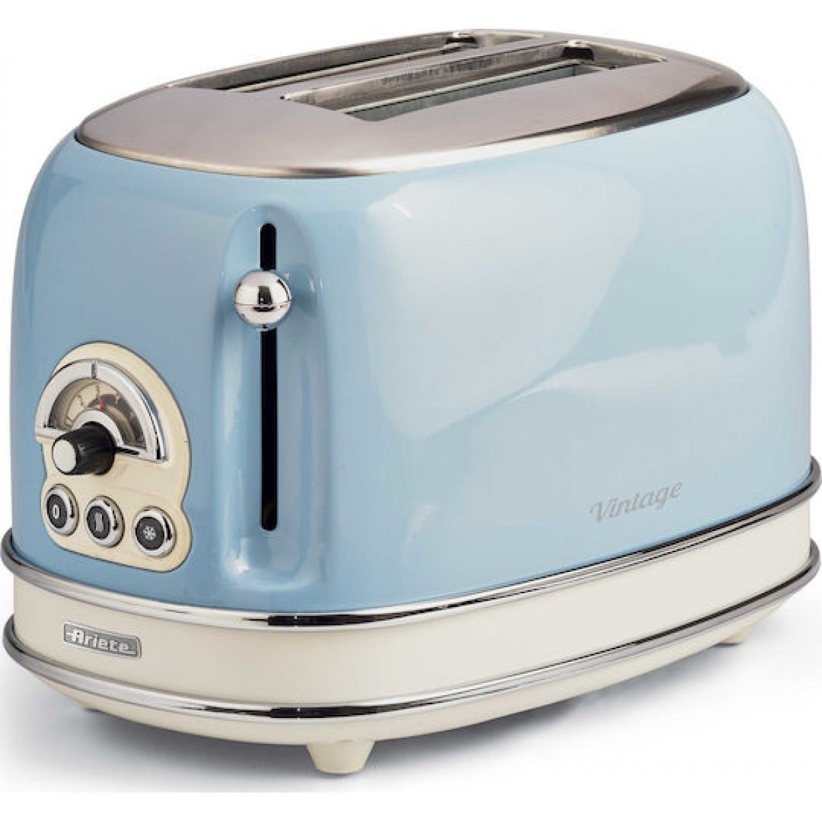 Ariete Vintage 0155/05 Φρυγανιέρα 2 Θέσεων 810W Μπλε Ariete Vintage 0155/05 Φρυγανιέρα 2 Θέσεων 810W Μπλε