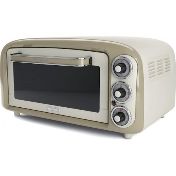 Ariete Vintage 0979/03  Ηλεκτρικό Φουρνάκι 18lt Χωρίς Εστίες Beige