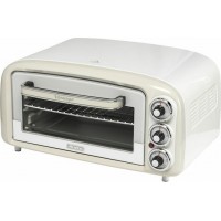 Ariete Vintage 0979/03  Ηλεκτρικό Φουρνάκι 18lt Χωρίς Εστίες Beige