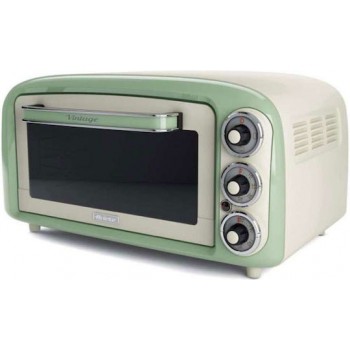 Ariete Vintage 0979/04  Ηλεκτρικό Φουρνάκι 18lt Χωρίς Εστίες Green