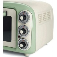 Ariete Vintage 0979/04  Ηλεκτρικό Φουρνάκι 18lt Χωρίς Εστίες Green