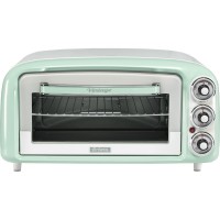 Ariete Vintage 0979/04  Ηλεκτρικό Φουρνάκι 18lt Χωρίς Εστίες Green
