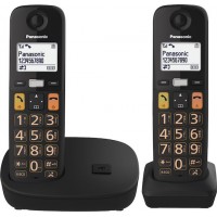 Panasonic KX-TGU112EXB Ασύρματο Τηλέφωνο με Ελληνικό Μενού Μαύρο Panasonic KX-TGU112EXB Ασύρματο Τηλέφωνο με Ελληνικό Μενού Μαύρο