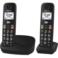 Panasonic KX-TGU112EXB Ασύρματο Τηλέφωνο με Ελληνικό Μενού Μαύρο Panasonic KX-TGU112EXB Ασύρματο Τηλέφωνο με Ελληνικό Μενού Μαύρο