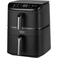 Cosori Turbo Tower Air Fryer με Διπλό Αποσπώμενο Κάδο 10.8lt Μαύρο CAF-DC121-ADER