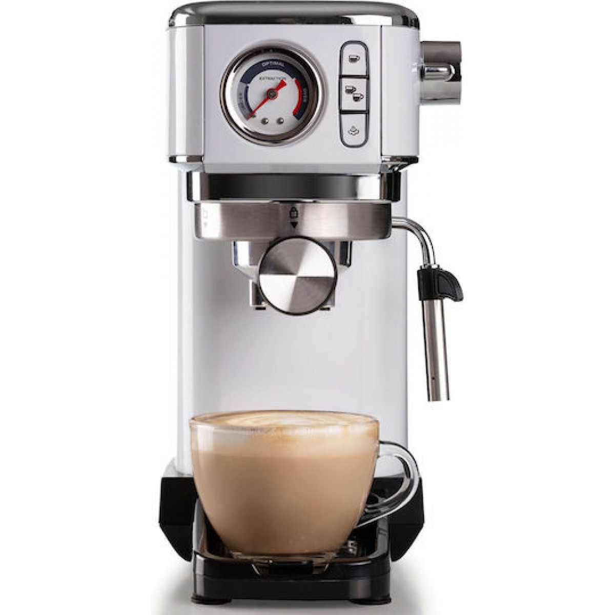 Ariete 1381/14 Μηχανή Espresso 1300W Πίεσης 15bar Λευκή