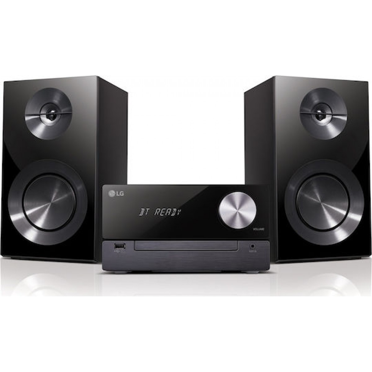LG Ηχοσύστημα 2.0 CM2460 100W με CD / Digital Media Player και Bluetooth Μαύρο
