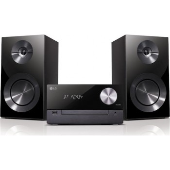 LG Ηχοσύστημα 2.0 CM2460 100W με CD / Digital Media Player και Bluetooth Μαύρο