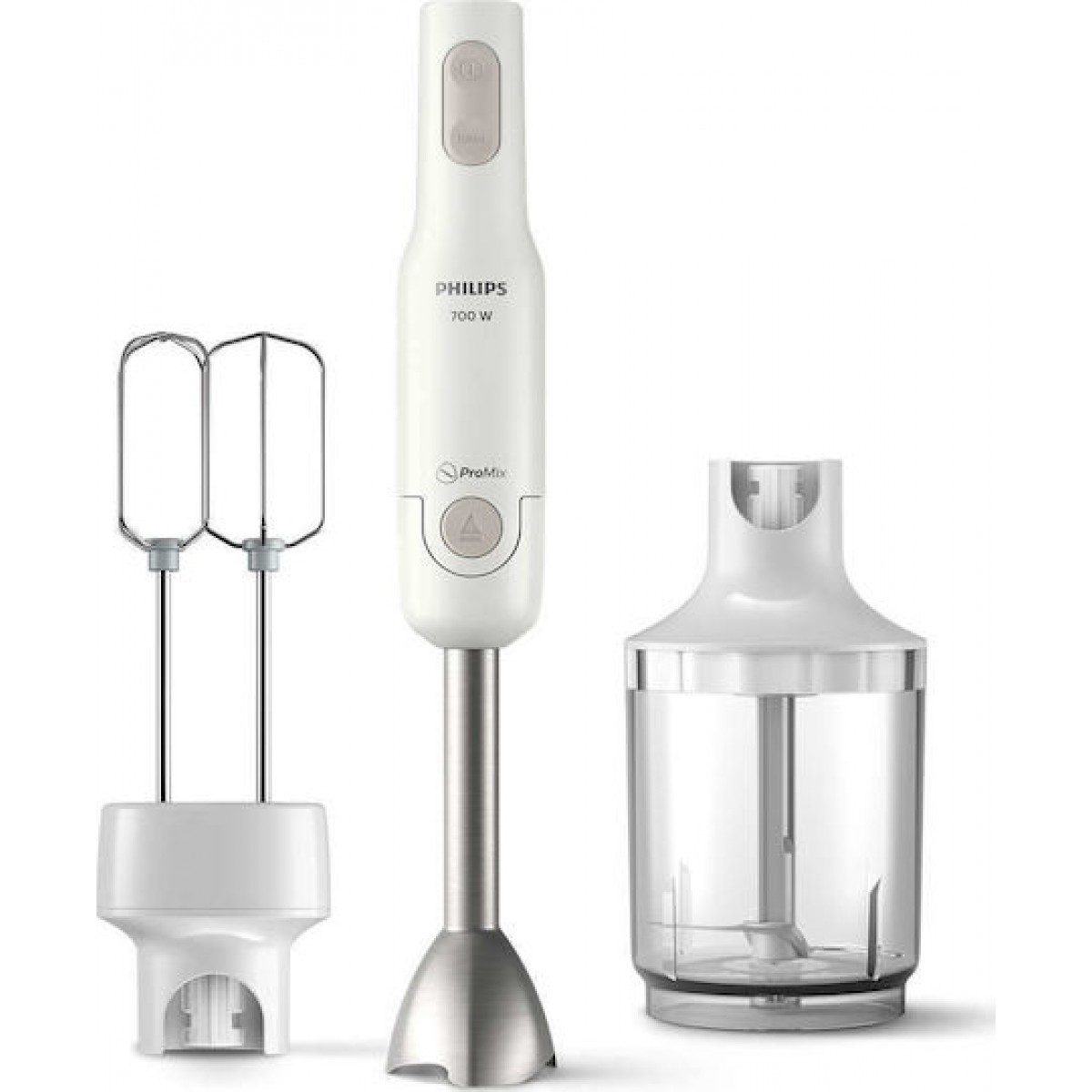 Philips ProMix HR2546/00 Ραβδομπλέντερ με Ανοξείδωτη Ράβδο 700W Λευκό Philips ProMix HR2546/00 Ραβδομπλέντερ με Ανοξείδωτη Ράβδο 700W Λευκό