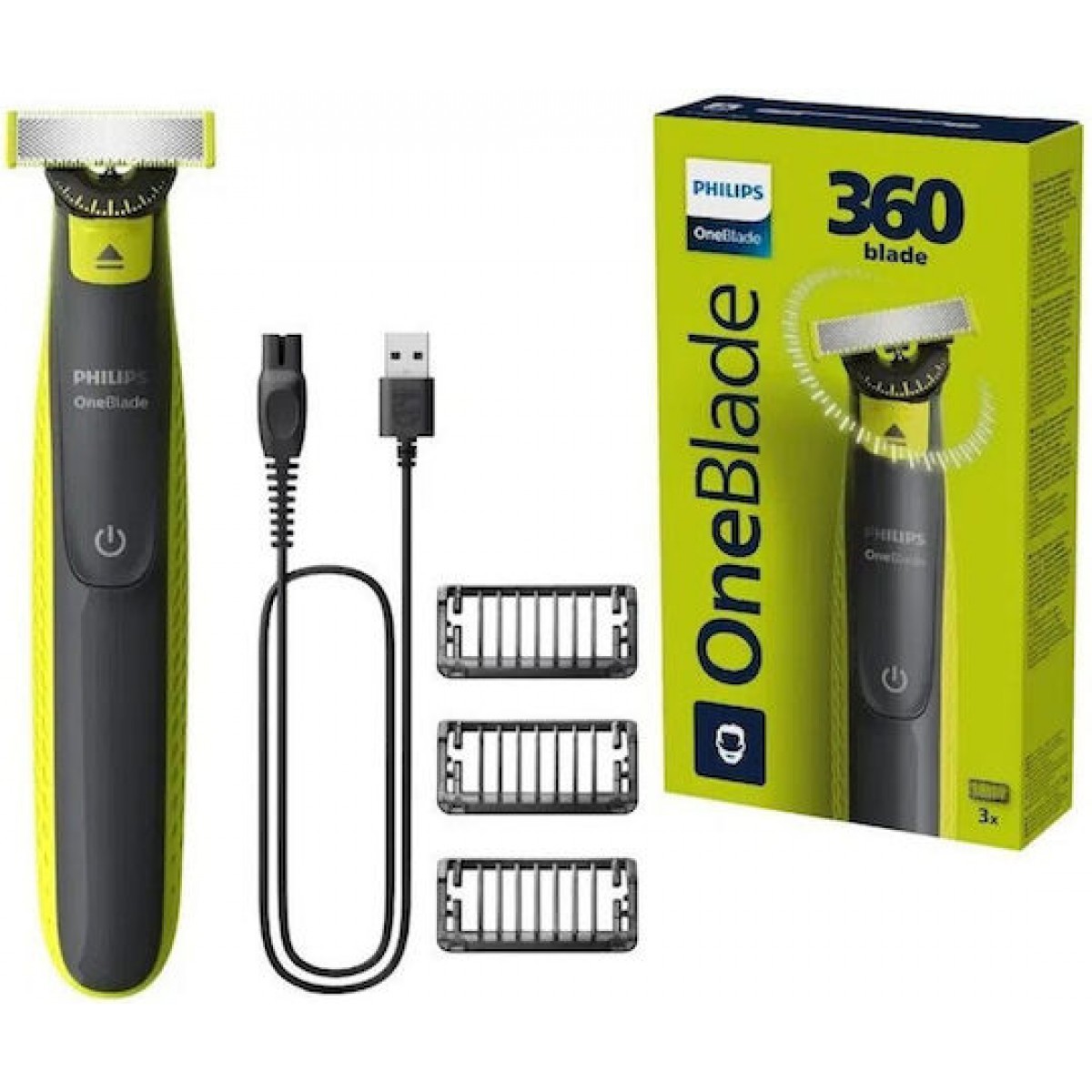 Philips QP2724/23 Ξυριστική Μηχανή Προσώπου Επαναφορτιζόμενη