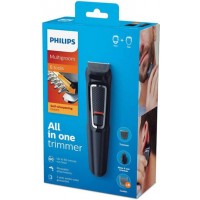 Philips Multigroom Series 3000 8 in 1 Σετ Επαναφορτιζόμενης Κουρευτικής Μηχανής Μαύρο MG3730/15 Philips Multigroom Series 3000 8 in 1 Σετ Επαναφορτιζόμενης Κουρευτικής Μηχανής Μαύρο MG3730/15