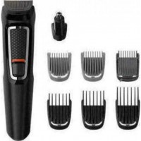 Philips Multigroom Series 3000 8 in 1 Σετ Επαναφορτιζόμενης Κουρευτικής Μηχανής Μαύρο MG3730/15 Philips Multigroom Series 3000 8 in 1 Σετ Επαναφορτιζόμενης Κουρευτικής Μηχανής Μαύρο MG3730/15
