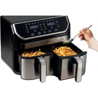 Ariete Dual Metal 4625 Air Fryer 9lt Ασημί