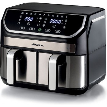 Ariete Dual Metal 4625 Air Fryer 9lt Ασημί