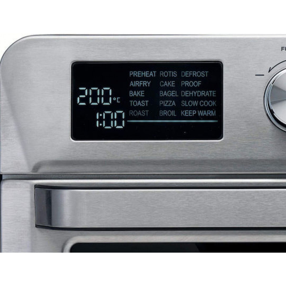 Ariete Ηλεκτρικό Φουρνάκι 25lt Χωρίς Εστίες με Αέρα Inox 4629/11