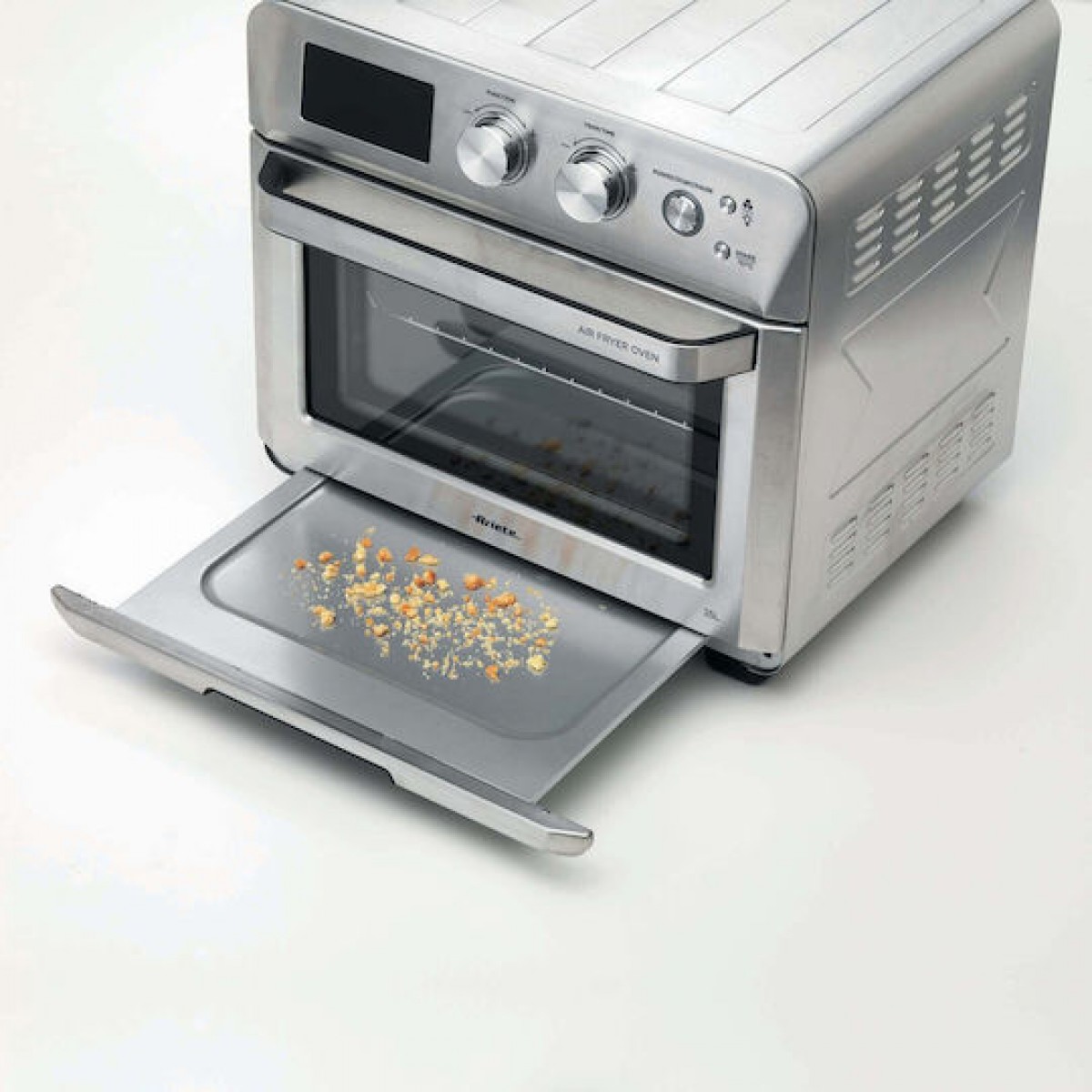 Ariete Ηλεκτρικό Φουρνάκι 25lt Χωρίς Εστίες με Αέρα Inox 4629/11