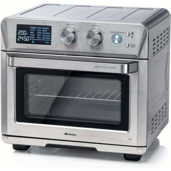 Ariete Ηλεκτρικό Φουρνάκι 25lt Χωρίς Εστίες με Αέρα Inox 4629/11