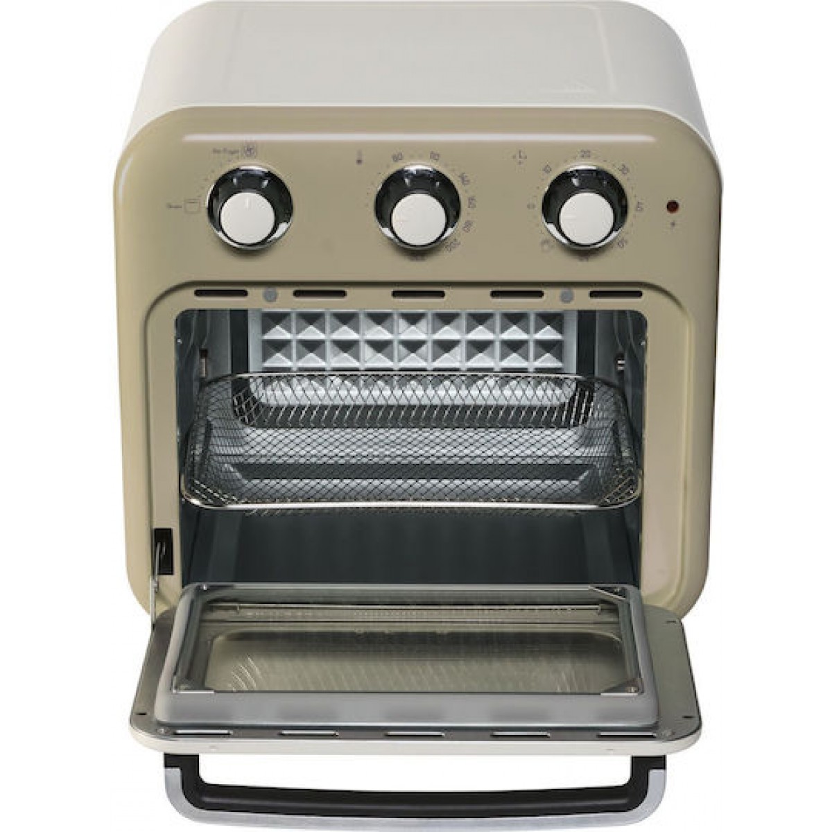 Ariete Vintage Air Fryer Mini- Oven 4632/03 Ηλεκτρικό Φουρνάκι 16lt Χωρίς Εστίες Μπεζ