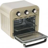 Ariete Vintage Air Fryer Mini- Oven 4632/03 Ηλεκτρικό Φουρνάκι 16lt Χωρίς Εστίες Μπεζ