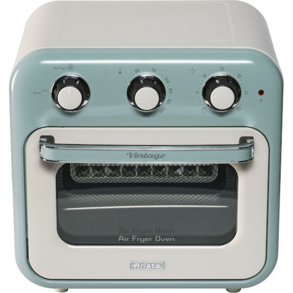 Ariete Vintage Air Fryer Mini- Oven 4632/05 Ηλεκτρικό Φουρνάκι 16lt Χωρίς Εστίες Μπλε