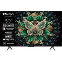 TCL Smart Τηλεόραση 50" 4K UHD Mini LED C6K HDR (2025) 50C6K
