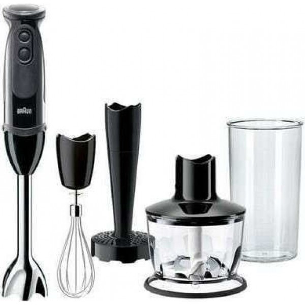 Braun MultiQuick 5 Vario MQ 5237 Ραβδομπλέντερ με Ανοξείδωτη Ράβδο 1000W Μαύρο