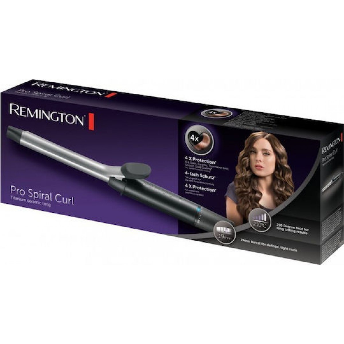 Remington Pro Spiral Ψαλίδι Μαλλιών για Μπούκλες 19mm 36W CI5519