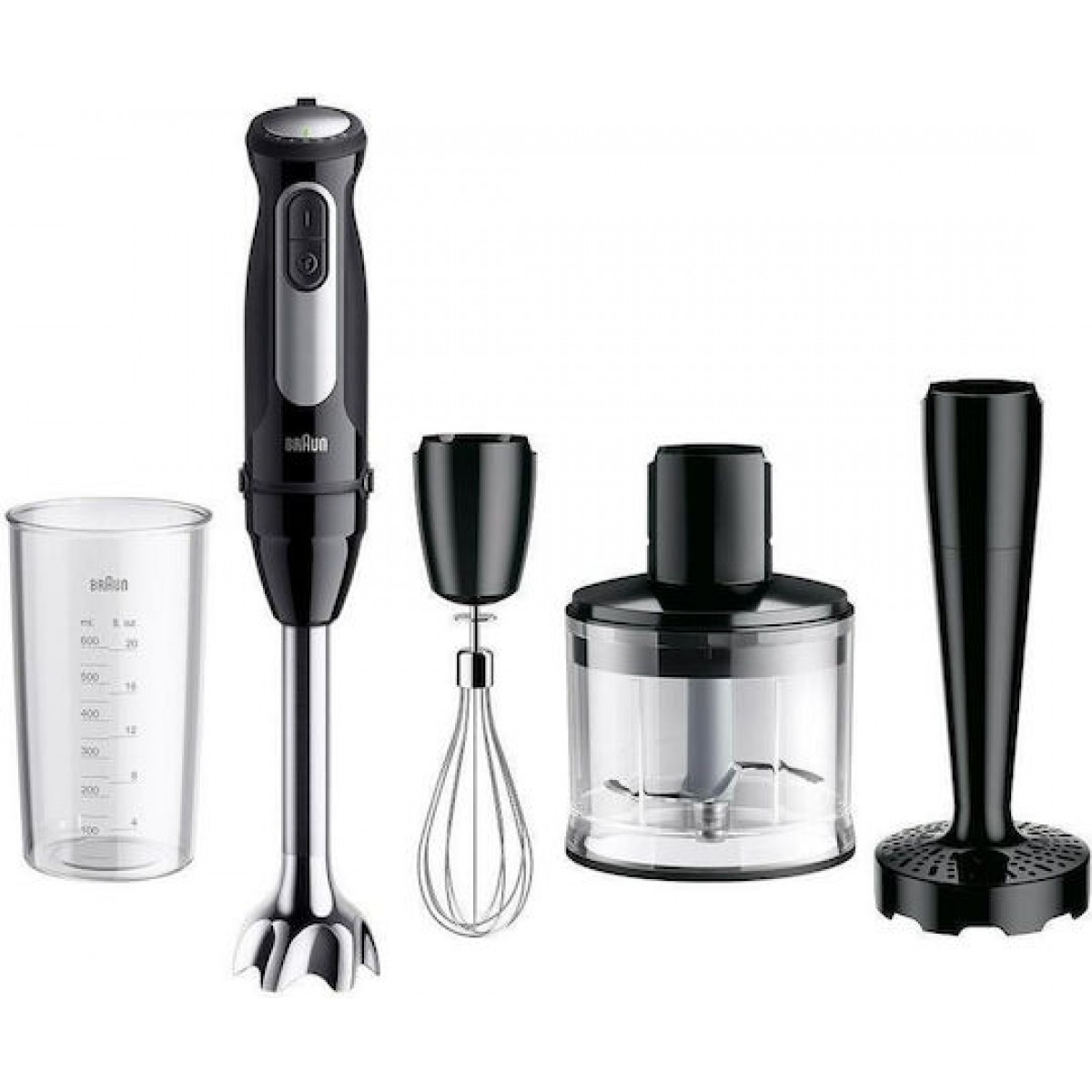Braun MQ55307M 1318457 Ραβδομπλέντερ με Ανοξείδωτη Ράβδο 1000W Καφέ Braun MQ55307M 1318457 Ραβδομπλέντερ με Ανοξείδωτη Ράβδο 1000W Καφέ