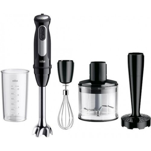 Braun MQ55307M 1318457 Ραβδομπλέντερ με Ανοξείδωτη Ράβδο 1000W Καφέ