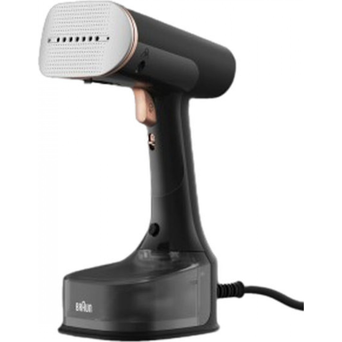 Braun GS7077BK Ατμοκαθαριστής Ρούχων Χειρός 1600W με Δοχείο 250ml Μαύρος