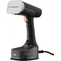 Braun GS7077BK Ατμοκαθαριστής Ρούχων Χειρός 1600W με Δοχείο 250ml Μαύρος