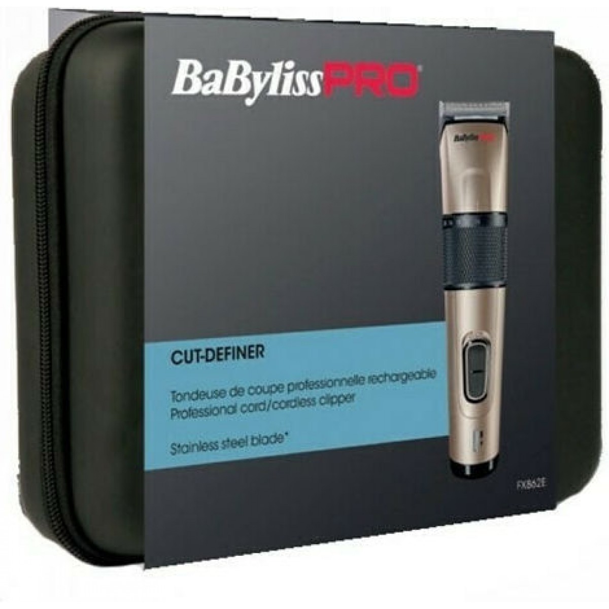 Babyliss Pro Επαγγελματική Επαναφορτιζόμενη Κουρευτική Μηχανή Χρυσή FX862E