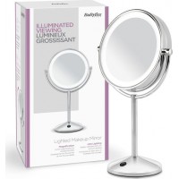 Babyliss Καθρέπτης Μακιγιάζ Επιτραπέζιος 9436E με Φως Ασημί Babyliss Καθρέπτης Μακιγιάζ Επιτραπέζιος 9436E με Φως Ασημί