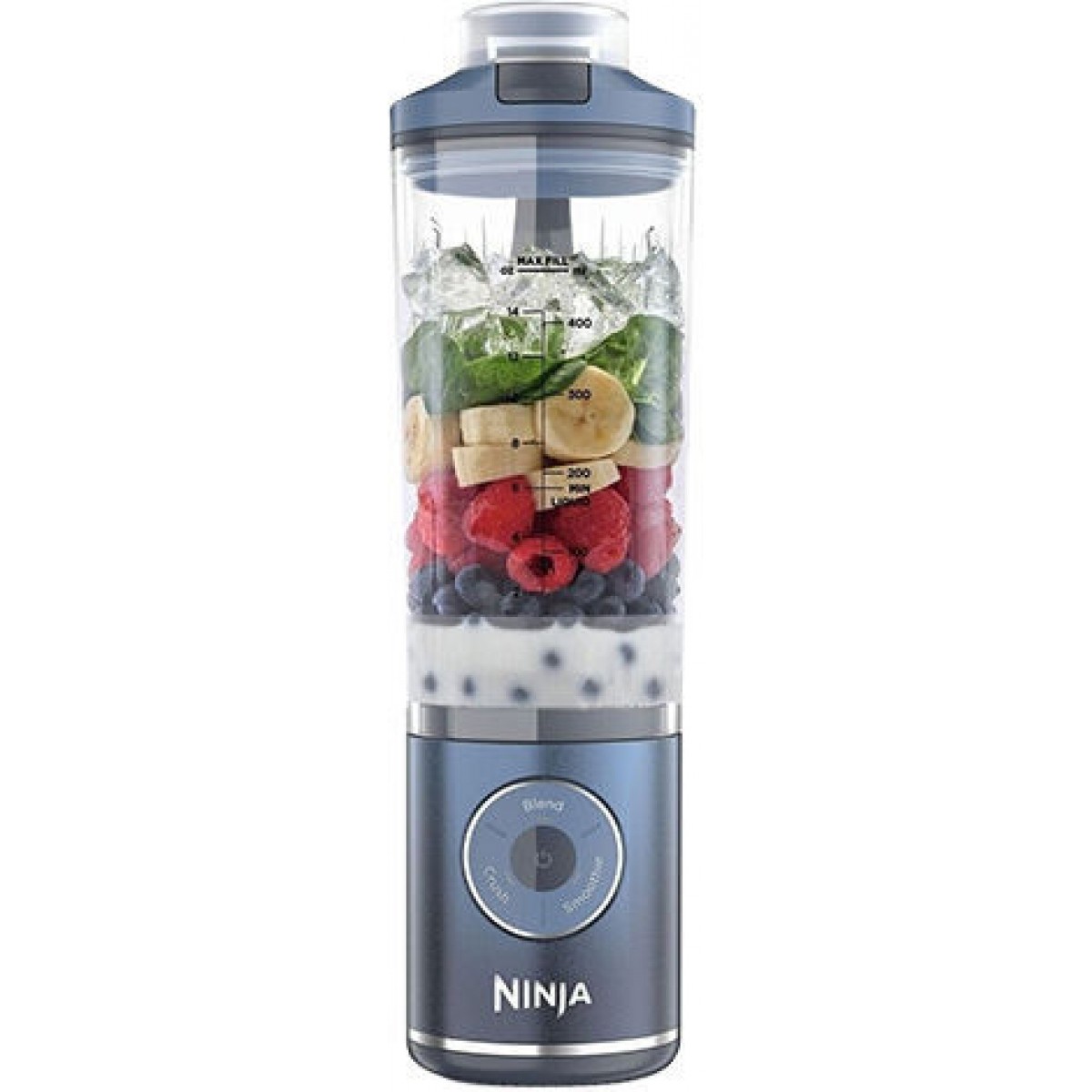 Ninja Μπλέντερ για Smoothies 0.57lt Μπλέ BC251EUNV