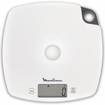 Moulinex BN1000 Ψηφιακή Ζυγαριά Κουζίνας 1gr/5kg Λευκή