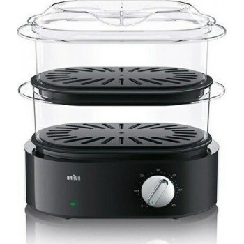 Braun FS 5100BK Ατμομάγειρας 6.2lt Μαύρος