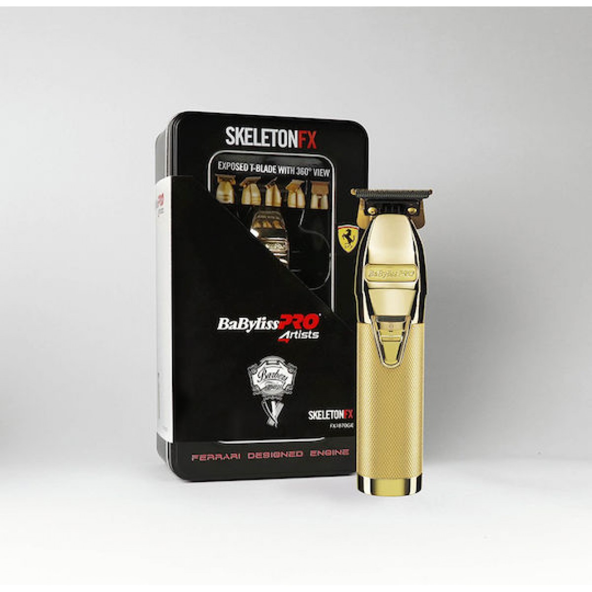 Babyliss Pro SkeletonFX Επαγγελματική Επαναφορτιζόμενη Κουρευτική Μηχανή Χρυσή FX7870GE