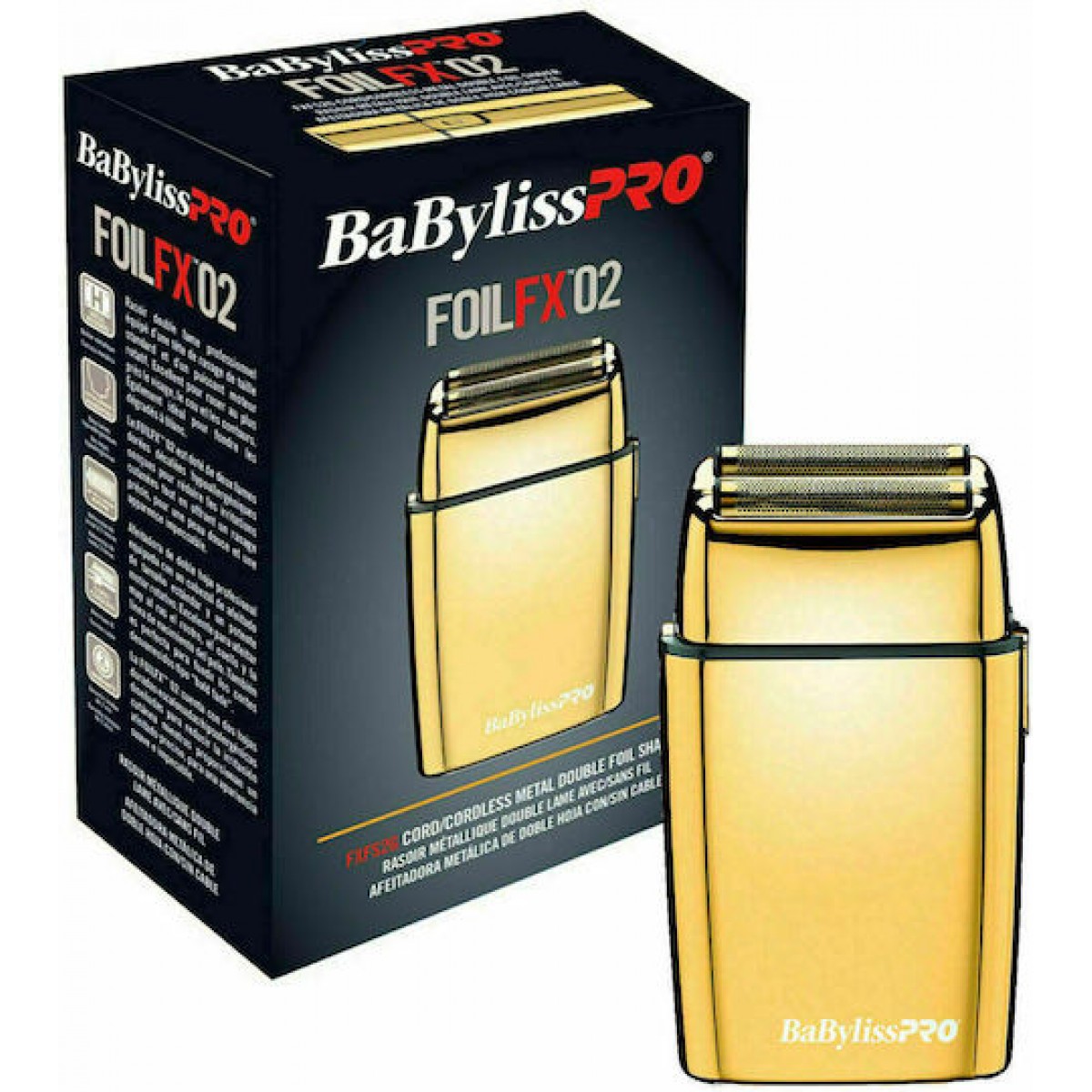 Babyliss Pro Shaver FXFS2GE Gold Foil Ξυριστική Μηχανή Προσώπου