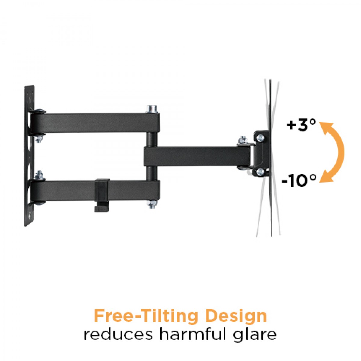 Brateck LPA68-223 Slim Swivel TV Wall Mount