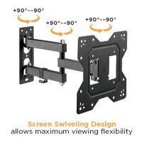 Brateck LPA68-223 Slim Swivel TV Wall Mount