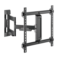 Brateck LPA76-443 Slim Swivel TV Wall Mount