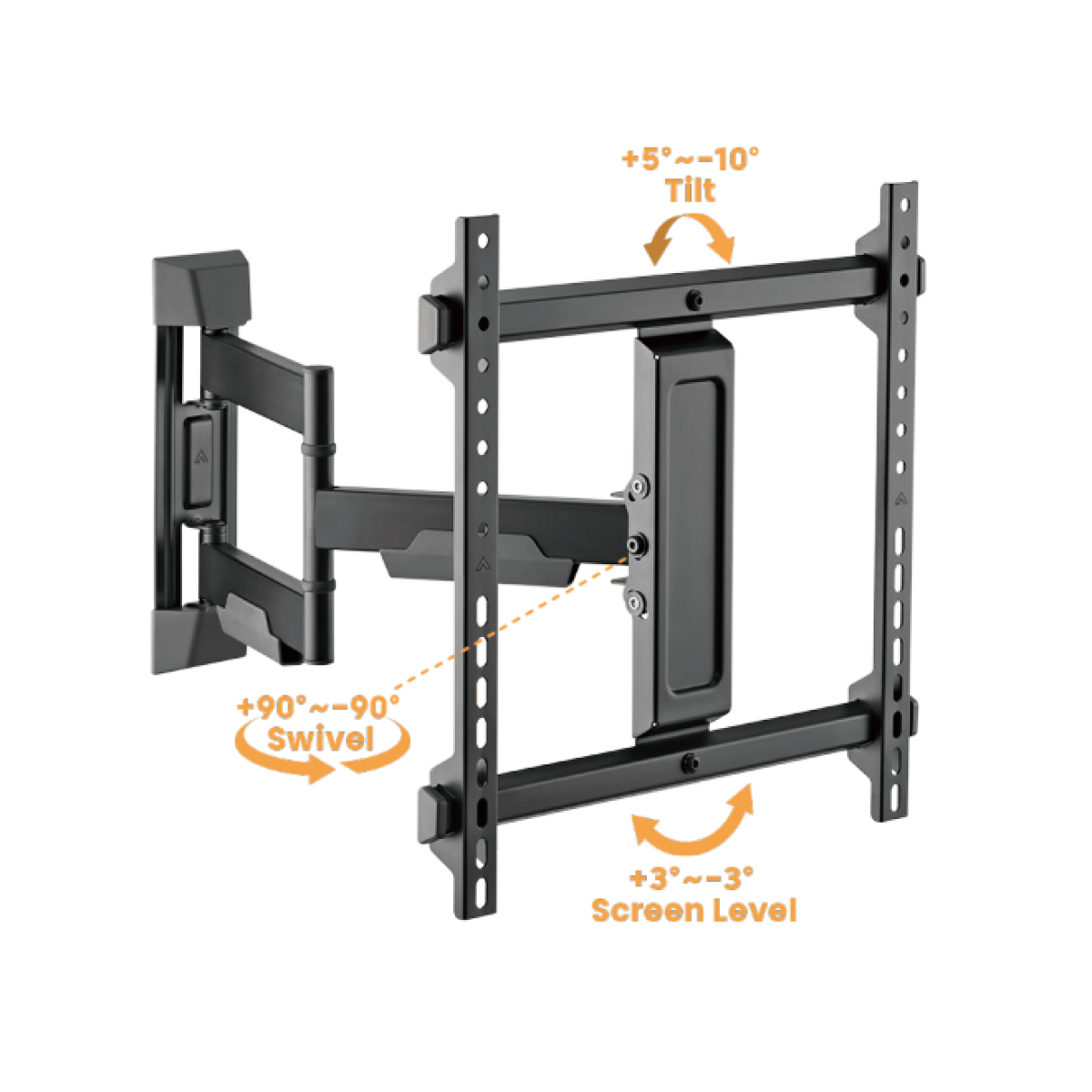Brateck LPA76-443 Slim Swivel TV Wall Mount