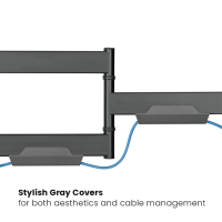 Brateck LPA76-443 Slim Swivel TV Wall Mount