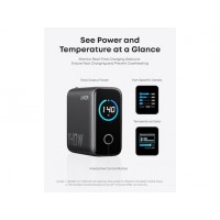 Anker Φορτιστής GaN με Θύρα USB-A και 3 Θύρες USB-C και Καλώδιο USB-C - USB-C 140W Power Delivery Μαύρος (B2697)