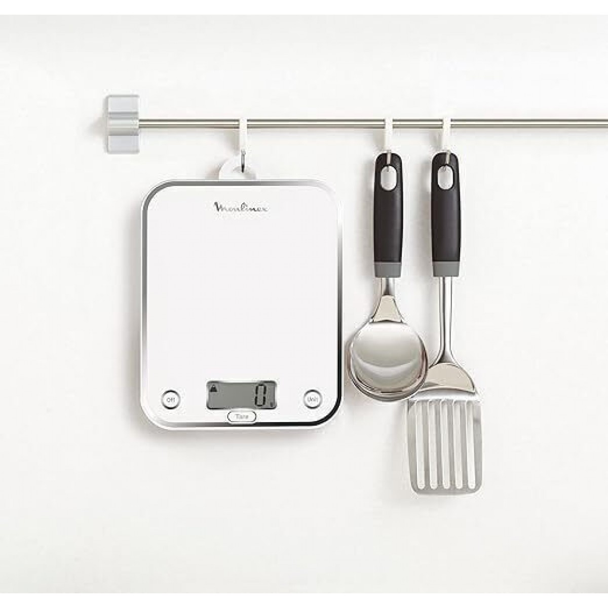 Moulinex BN5000 Optiss Ψηφιακή Ζυγαριά Κουζίνας 1gr/5kg Λευκή Moulinex BN5000 Optiss Ψηφιακή Ζυγαριά Κουζίνας 1gr/5kg Λευκή