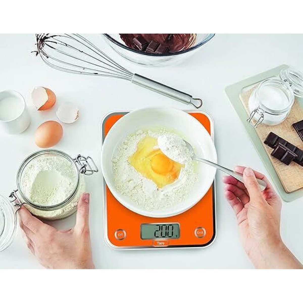 Moulinex BN5001 Optiss Ψηφιακή Ζυγαριά Κουζίνας 1gr/5kg Πορτοκαλί Moulinex BN5001 Optiss Ψηφιακή Ζυγαριά Κουζίνας 1gr/5kg Πορτοκαλί