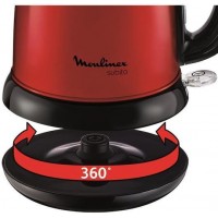 Moulinex Βραστήρας 1.7lt 2400W Κόκκινος BY540510 Moulinex Βραστήρας 1.7lt 2400W Κόκκινος BY540510