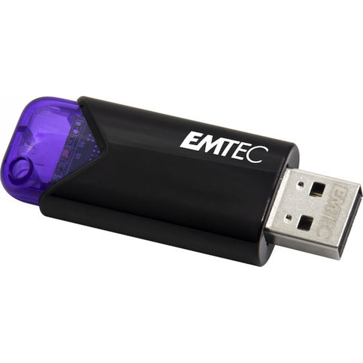 Emtec Click Easy 128GB USB 3.2 Stick Μωβ
